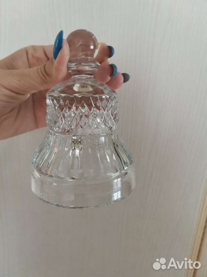 Колокольчик хрустальный СССР