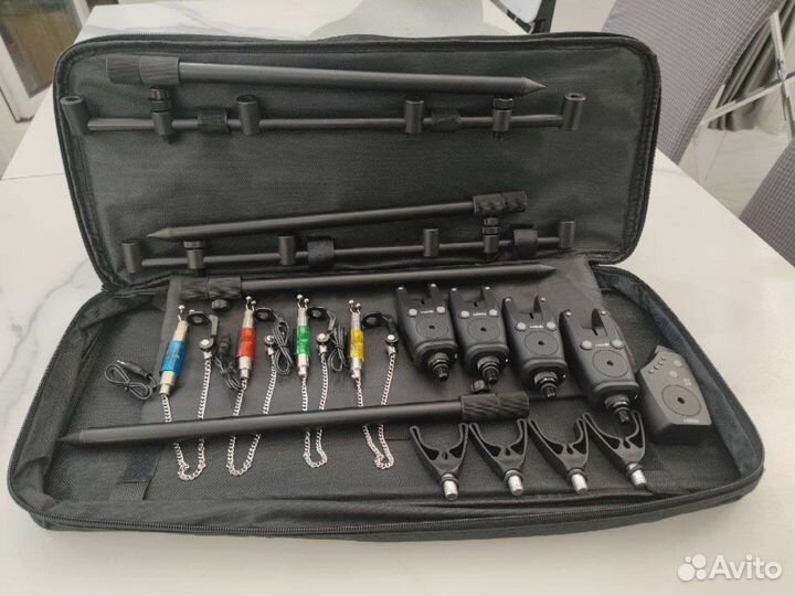 Сигнализаторы клева с бузбарами на 2/3/4 удилища