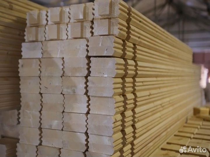 Брус профилированный 150 х 100х 6000