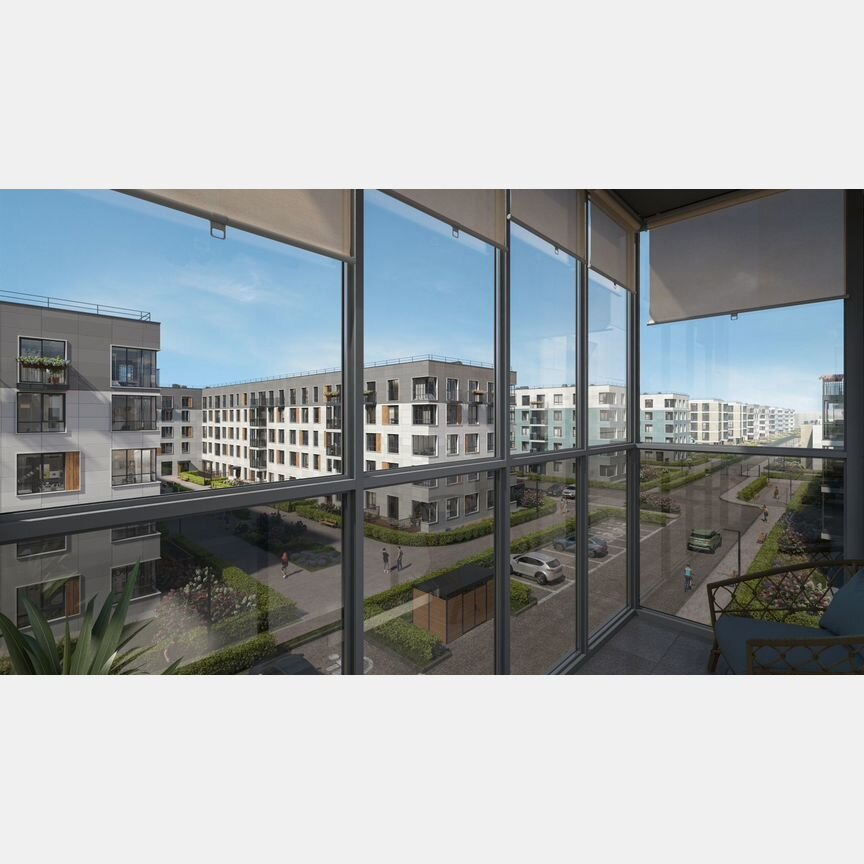 2-к. квартира, 52,9 м², 4/5 эт.