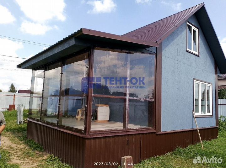 Мягкое стекло для беседок