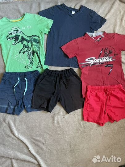 Вещи на мальчика 110-116 рост