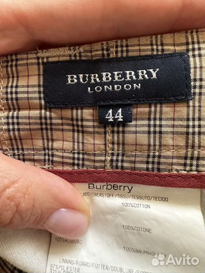 Шорты burberry