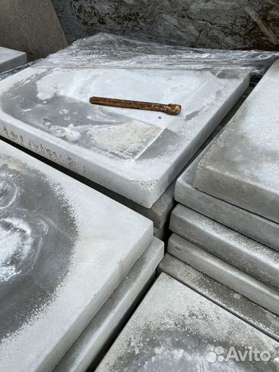 Плита бетонная 500х500х50мм некондиция