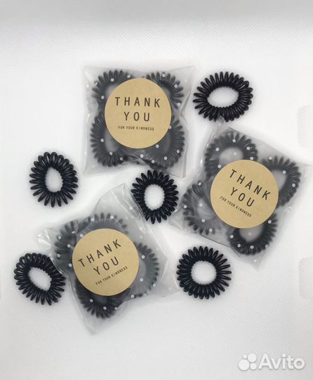 Резинки для волос пружинки