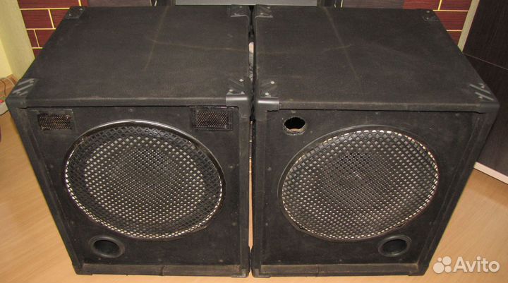 Сабвуферы C-Mark 1000-2000W 2шт Pro-15