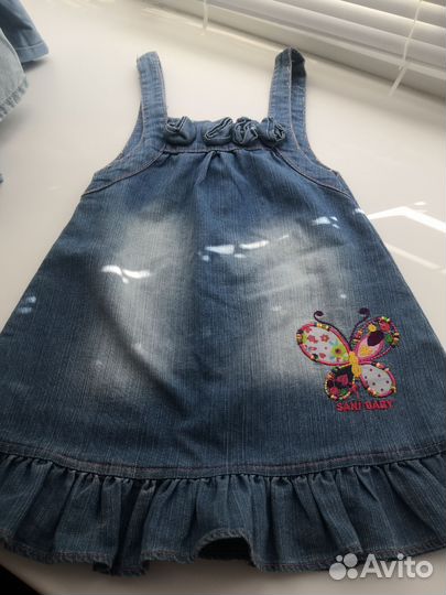 Джинсовые вещи для девочки