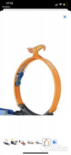 Набор игровой Грузовик Hot Wheels Stunt and go