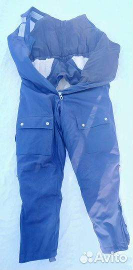 Летная куртка +ползунки меховые синие авиации СССР