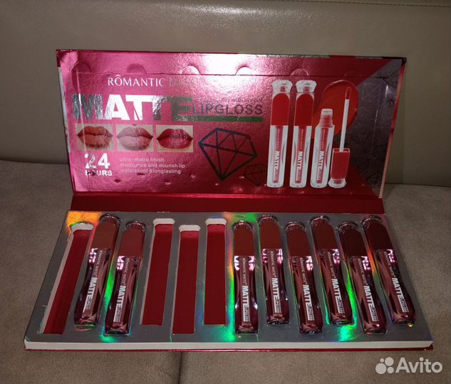 Набор жидких матовых помад