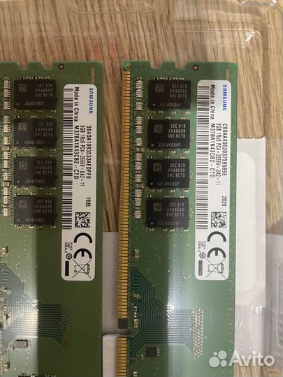 Оперативная память ddr4 8gb samsung 2666