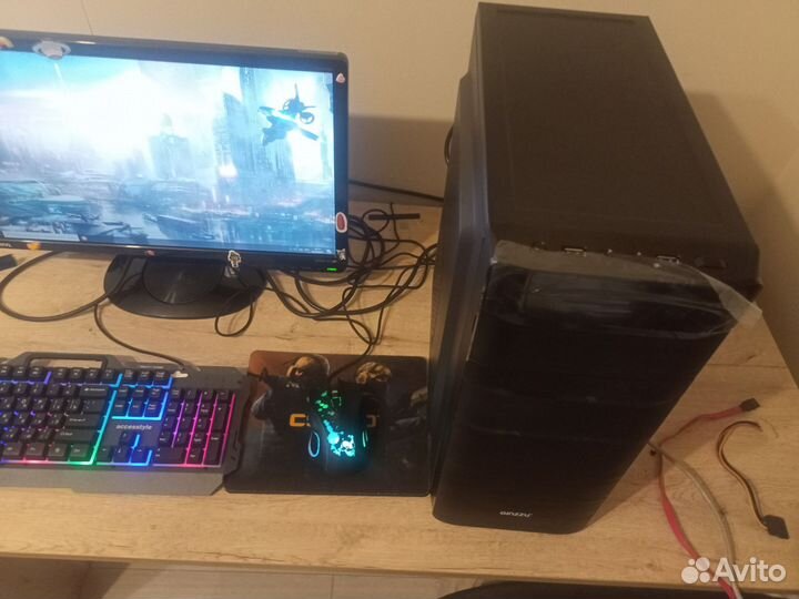 Игровой пк i3, gtx960, 8gb ddr3,ssd,hdd