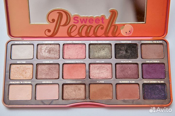 Тени Too Faced Sweet Peach