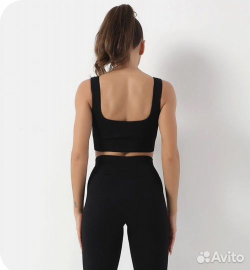 Женский костюм для йоги и фитнеса