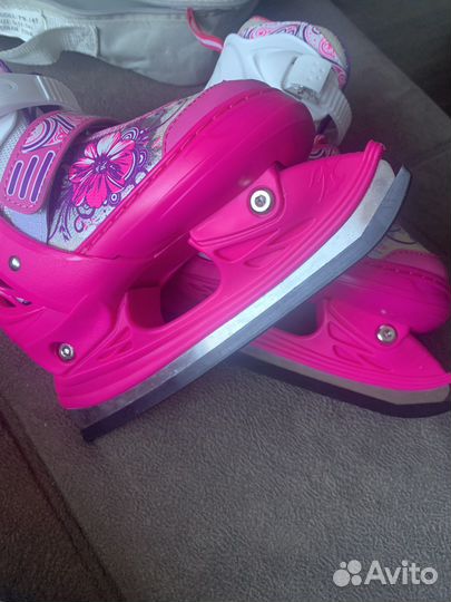 Коньки раздвижные 31-34