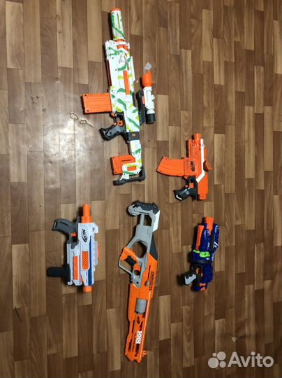 Бластер nerf