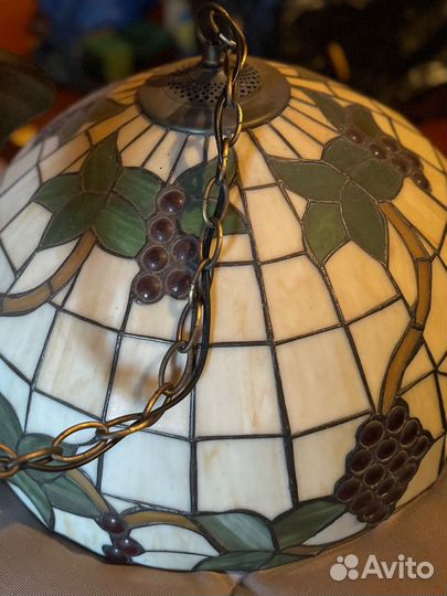 Люстра витражная эксклюзив