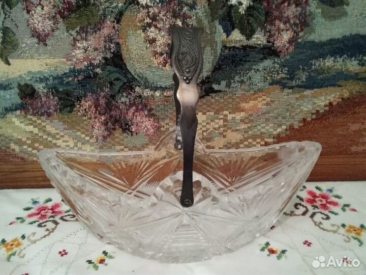 Вазы, салатники хрусталь СССР