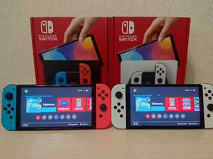 Nintendo Switch Oled прошитая + любые игры