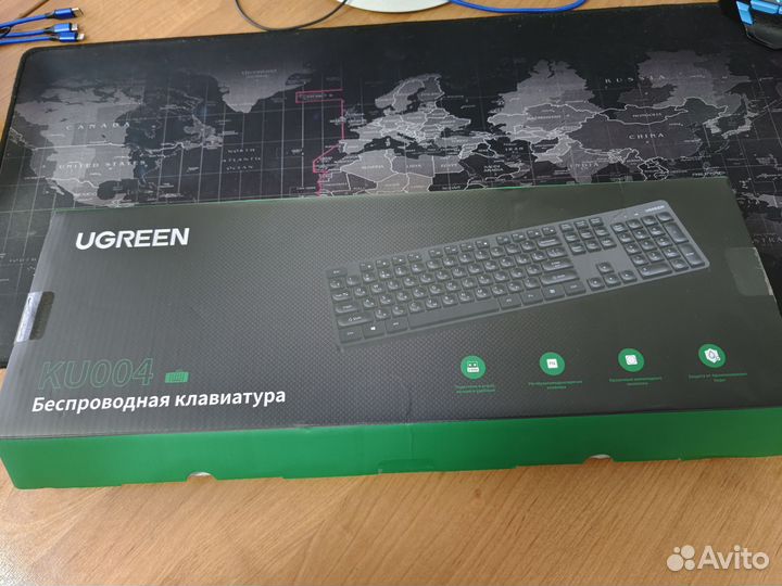 Мембранная беспроводная клавиатура