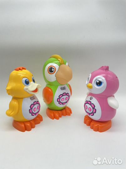 Интерактивный попугай утенок пингвин