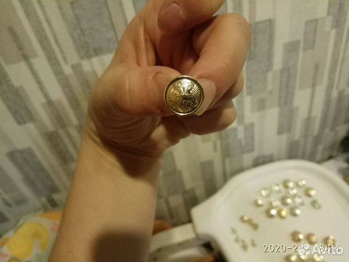 Пуговицы СССР, военная атрибутика