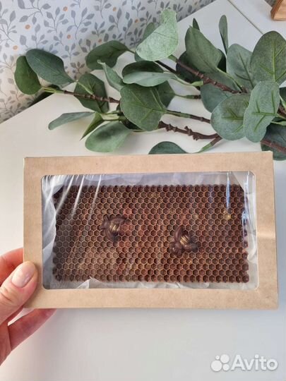 Подарочный набор соты мёда, подарок любителю мёда