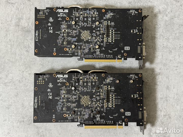 Asus RX 570 8GB (2шт)