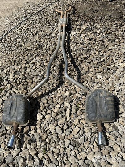 Cadillac srx выхлопная система