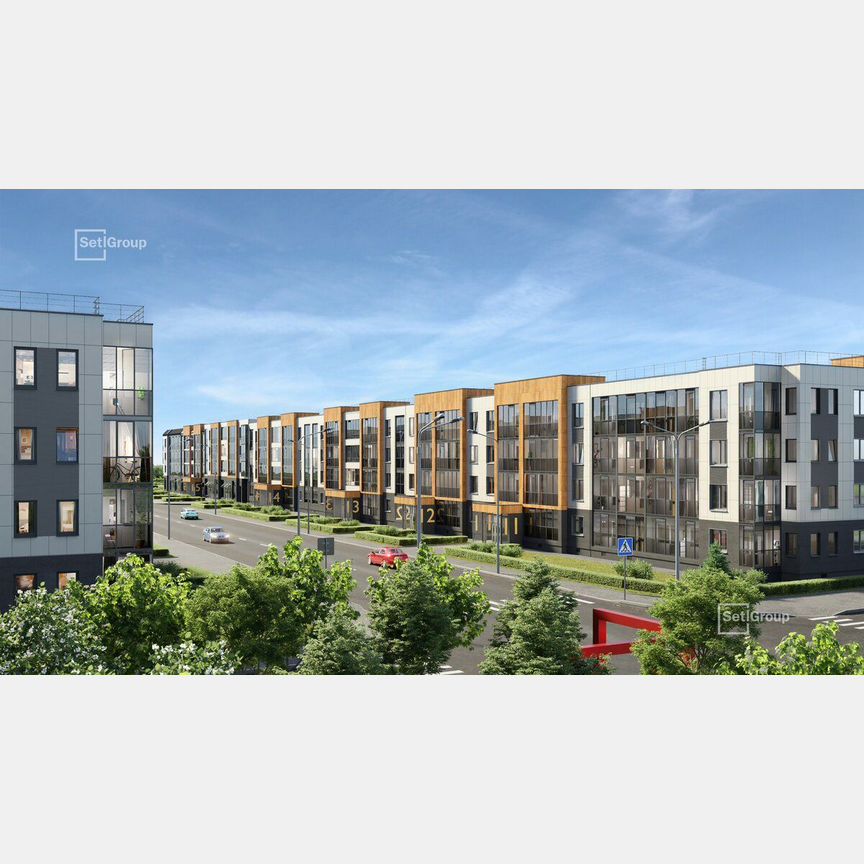 1-к. квартира, 34,4 м², 3/4 эт.