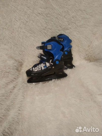 Коньки детские раздвижные 30-33