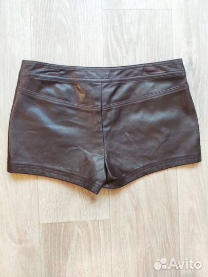 Шорты из экокожи размер XS