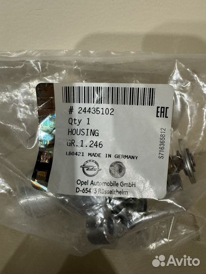 Термостат Opel astra H J Cruze 92%