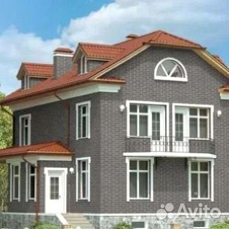 Клинкерный облицовочный кирпич Рославль