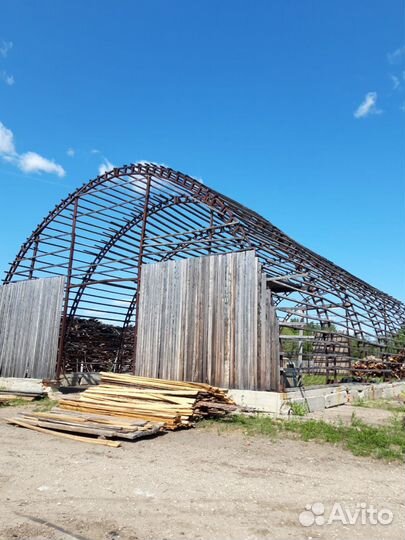 Ангар каркас ангара