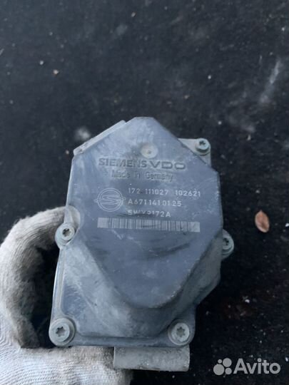 Дроссельная заслонка ssangyong actyon new 2.0D