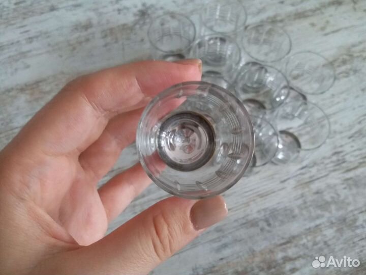 Стопки хрустальные СССР