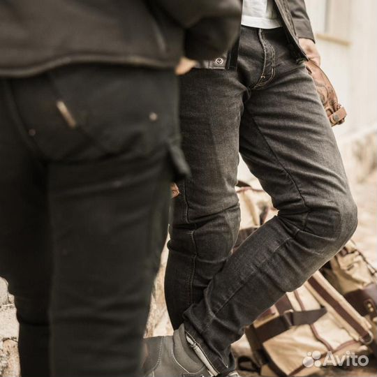 Мотоджинсы by city tejano iii man black