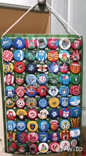 Футбольные клубы России. Коллекция значков