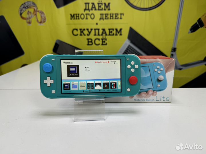 Nintendo switch lite чип 32Gb+64GB/рассрочка