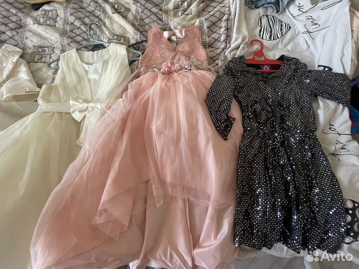 Платья для девочки 134 140