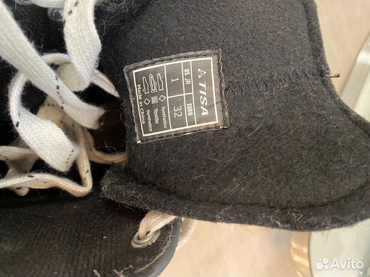 Коньки хоккейные Tisa 32р