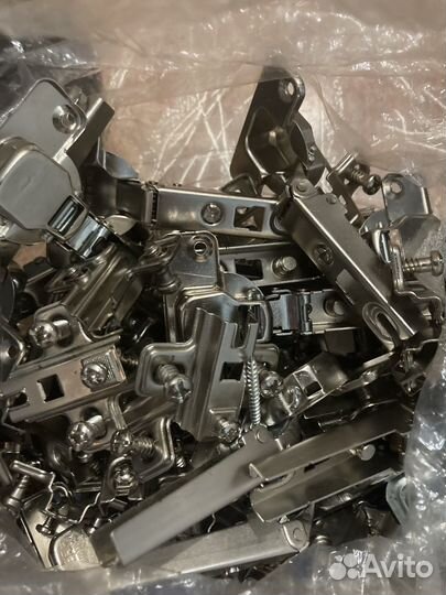 Петли мебельные без доводчиком (28 шт)