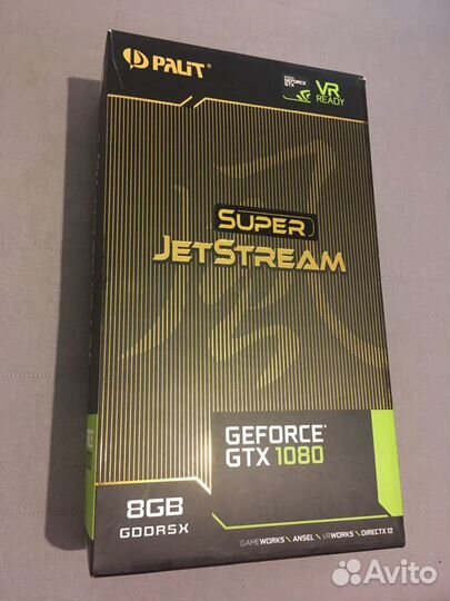 Видеокарта GeForce gtx 1080 jetstream