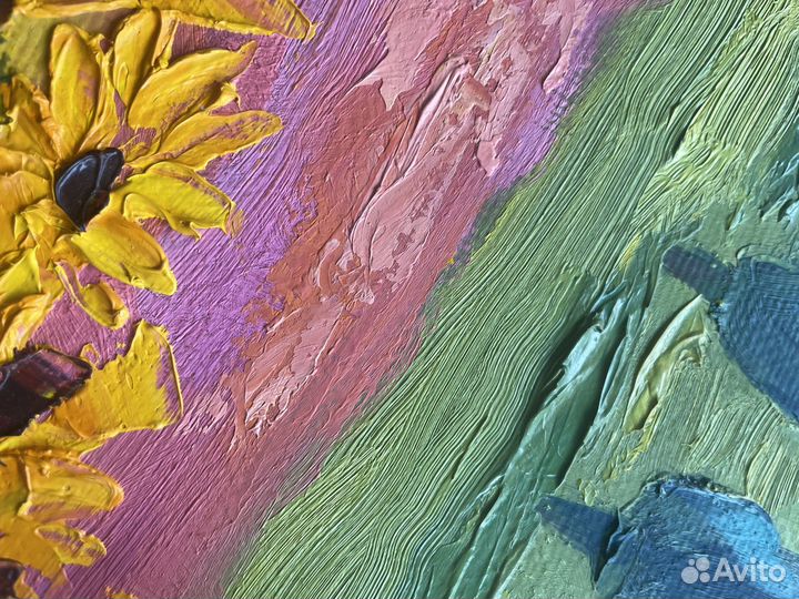 Картина маслом на холсте пейзаж