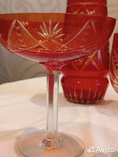 Вазы хрусталь,стекло цветное