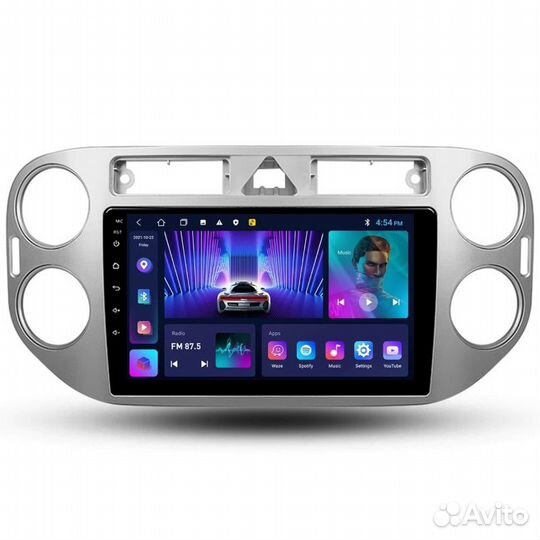 Магнитола Фольксваген Тигуан 2006-17 Андроид 2+32