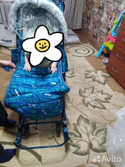 Санки коляска ника 7 8