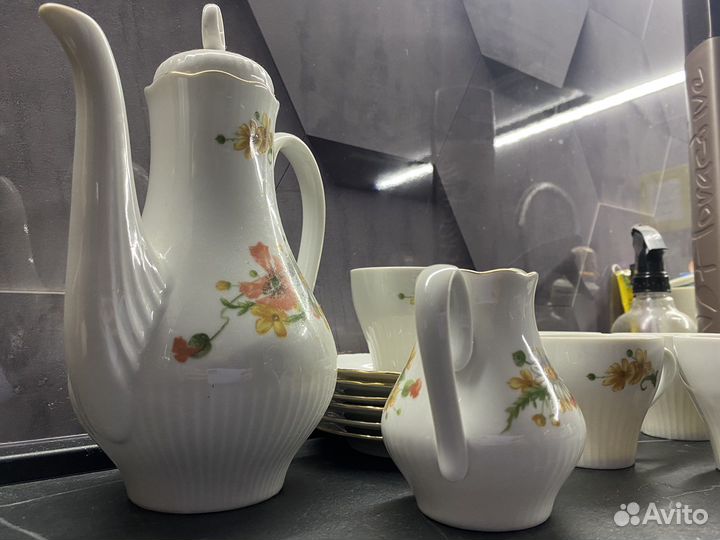 Сервиз гдр Henneberg Porzellan 1777