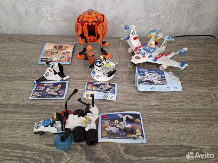 Lego 7 наборов космос (Аналог)